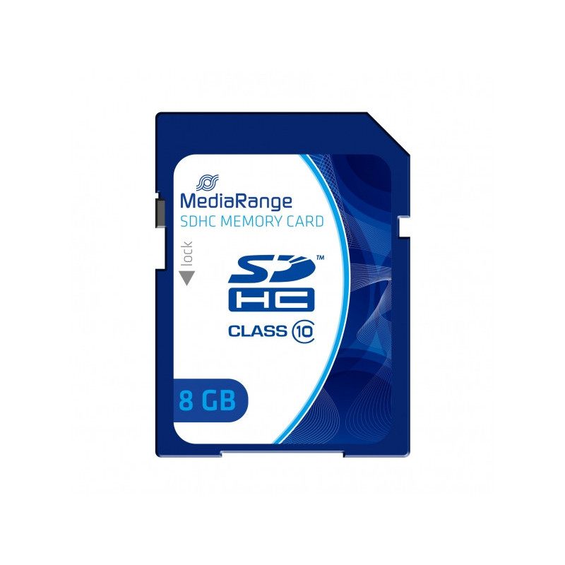 MediaRange SD Card 8GB SDHC CL.10 MR962 