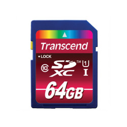 Transcend SD Card 64GB SDXC UHS-I 600x TS64GSDXC10U1 