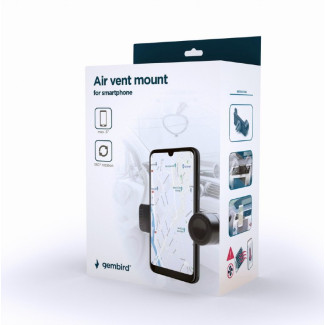 Gembird Support smartphone pour auto avec cou flexible TA-CHAV-02