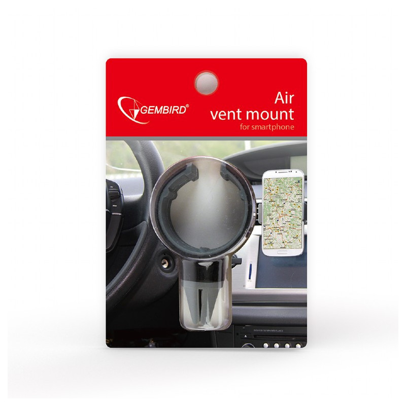 Gembird Support smartphone pour auto avec cou flexible TA-CHAV-03