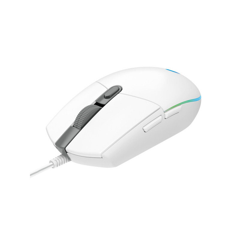 Logitech G G203 lightsync - USB Type-A - 8000 DPI - Blanc 910-005797