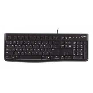 Logitech Clavier K120 pour le Business Noir UK-Layout 920-002524 