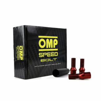 Set Dadi OMP 27 mm Rosso 20 uds M14 x 1,25