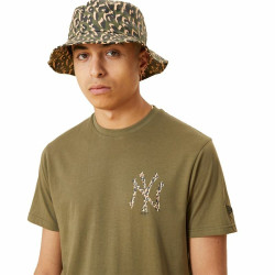 Maglia a Maniche Corte Uomo  New York Yankees New Era 12893123 Giallo