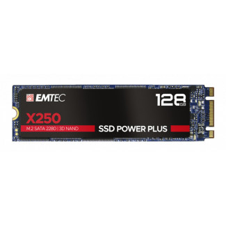 Emtec interne SSD M.2 SATA III X250 Power Plus 3D NAND 128GB