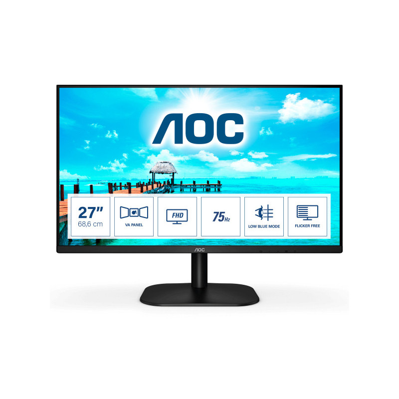 AOC 68.6cm (27) 1609 VGA DVI VA FHD - 27B2DM