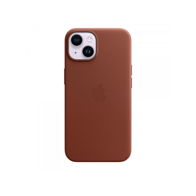 Apple iPhone 14 Leather Case with MagSafe Umber MPP73ZM/A