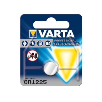 Varta Batterie Lithium Knopfzelle CR1225 Blister (1-Pack) 06225 101 401 