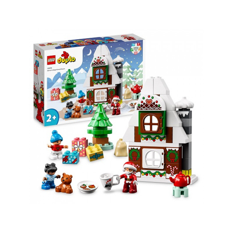 LEGO duplo - La maison en pain d\'épices du Père Noël (10976)