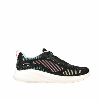 Zapatillas Deportivas Mujer Skechers Bobs Suad Negro