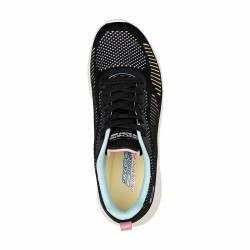 Zapatillas Deportivas Mujer Skechers Bobs Suad Negro