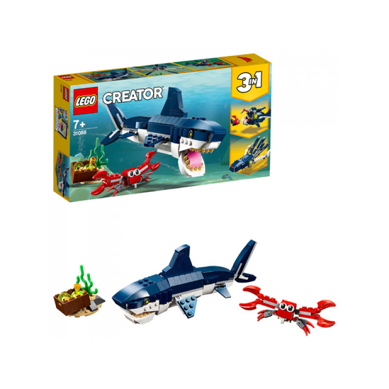 LEGO Creator 3 in 1 - Les créatures sous-marines (31088)