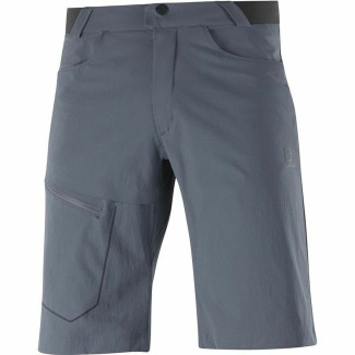 Short de Sport Salomon Wayfarer Montagne Gris