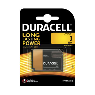 Duracell Batterie Alkaline Security J 6V Blister (1-Pack) 767102 