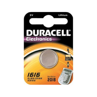 Duracell Batterie Lithium Knopfzelle CR1616 3V Blister (1-Pack) 030336 