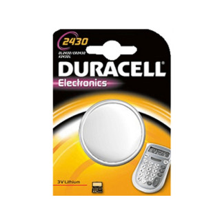 Duracell Batterie Lithium Knopfzelle CR2430 3V Blister (1-Pack) 030398 