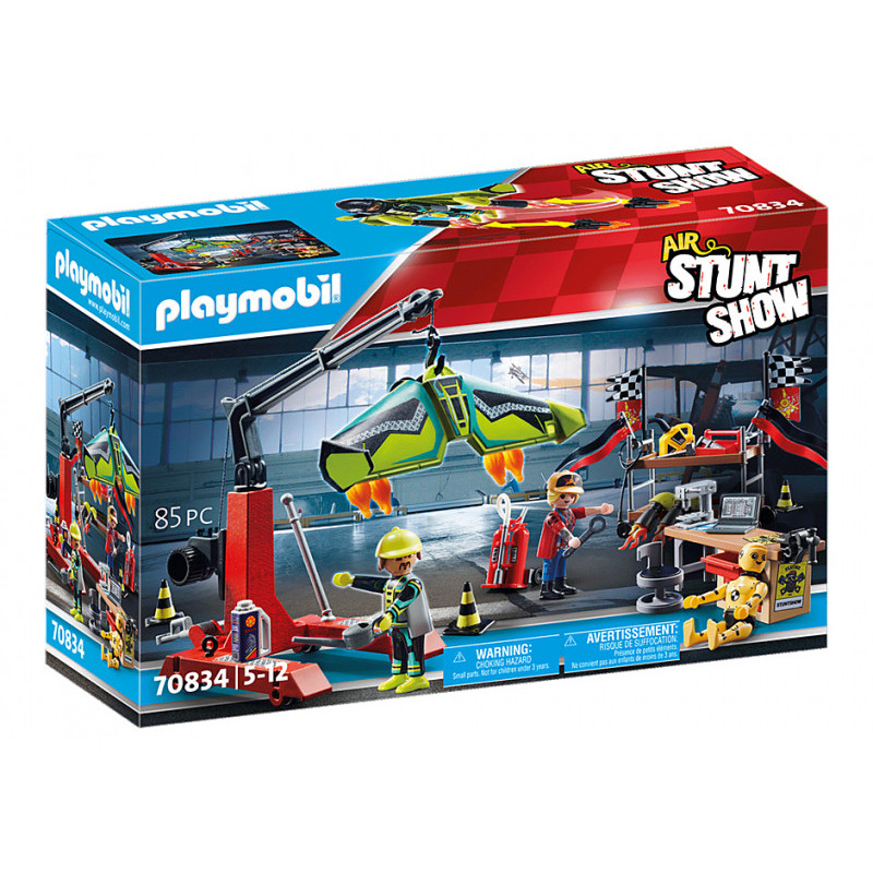 Playmobil Stuntshow - Atelier de réparation (70834)