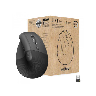 Logitech LIFT POUR BUSINESS - SOURIS VERTICALE GRAPHITE - EMEA 910-006494