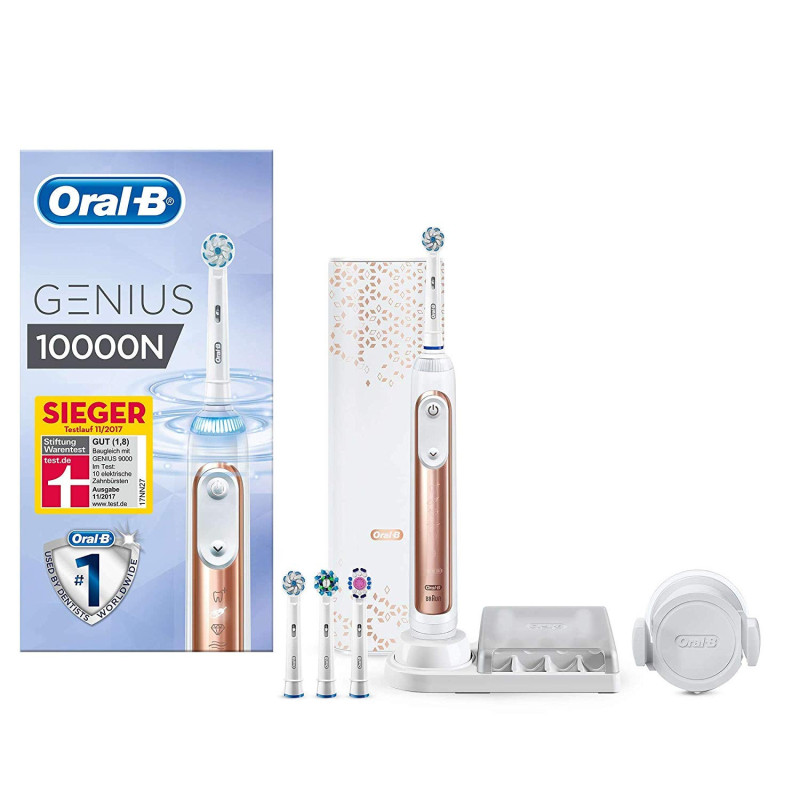 Oral-B Brosse à dents électrique Genius 10000N Rose Or 