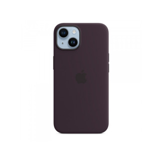 Apple Silikon Case iPhone 14 avec MagSafe Elderberry MPT03ZM/A