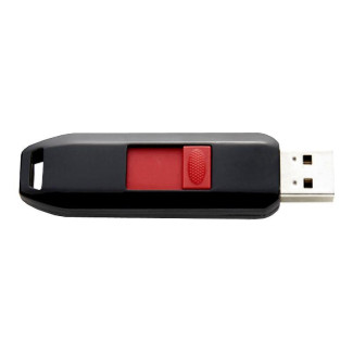 Clé USB 32GB Intenso FlashDrive Buiness Line - blister noir/rouge 