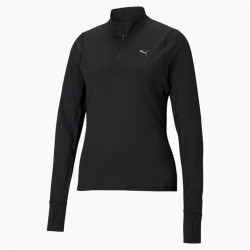 Camicia a Maniche Lunghe Donna Puma  Favourite  Nero