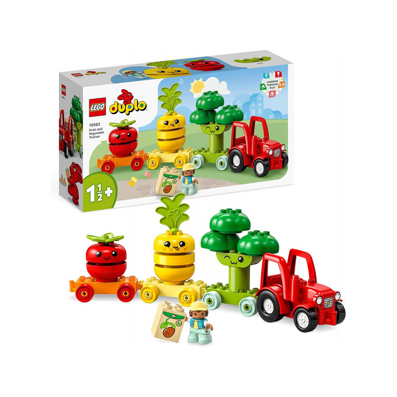 LEGO duplo - Le tracteur des fruits et légumes (10982)