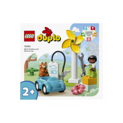 LEGO duplo - wind turbine and electric car (10985)