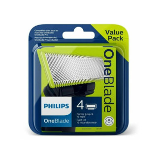 Philips Pack de 4 Lames remplaçables OneBlade QP240/50