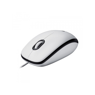 Logitech M100 Souris USB filaire. 3 boutons suivi optique 1.000 PPP 910-006764 - blanche