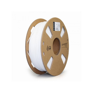 Gembird Filament Matte PLA Baltas 1.75mm 1kg 3DP-PLA-01-MTW