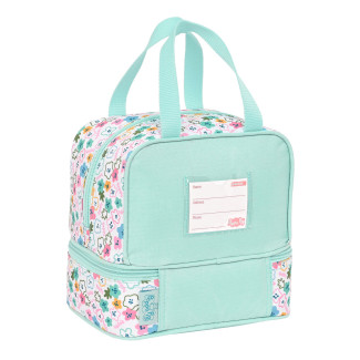 Sac glacière goûter Peppa Pig Cosy corner Bleu clair (20 x 20 x 15 cm)