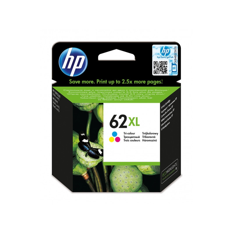 HP Tinte 62XL Tricolor C2P07AE | HP - C2P07AE 