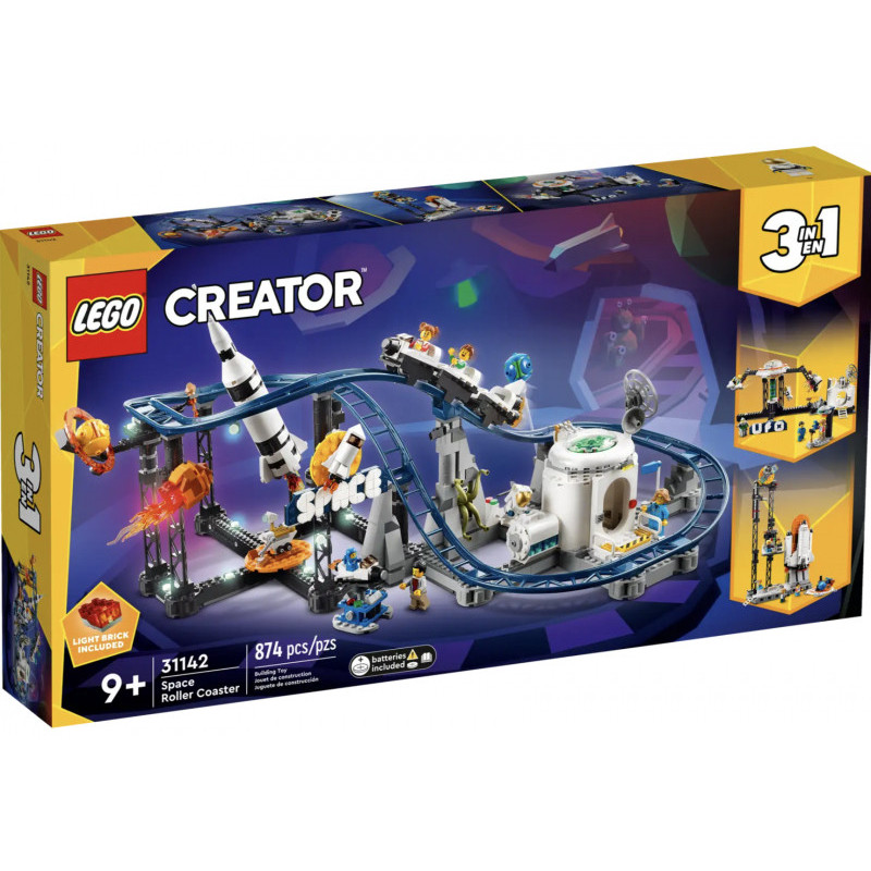 LEGO Creator 3 in 1 - Les montagnes russes de l?espace (31142)