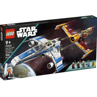 LEGO Star Wars - L?E-wing de la Nouvelle République contre le chasseur de Shin Hati (75364)