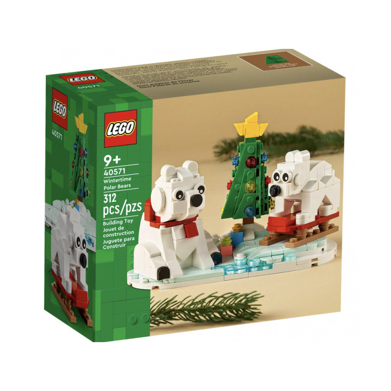 LEGO - Les ours blancs en hiver (40571)