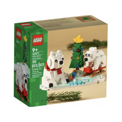 LEGO - Les ours blancs en hiver (40571)