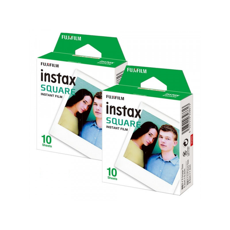 Fujifilm instax Square Instant Film 2 lots de 10 Papiers photo 16576520