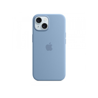 Apple iPhone 15 Silicone Case mit MagSafe Winter Blue MT0Y3ZM/A