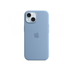 Apple iPhone 15 Silicone Case mit MagSafe Winter Blue MT0Y3ZM/A