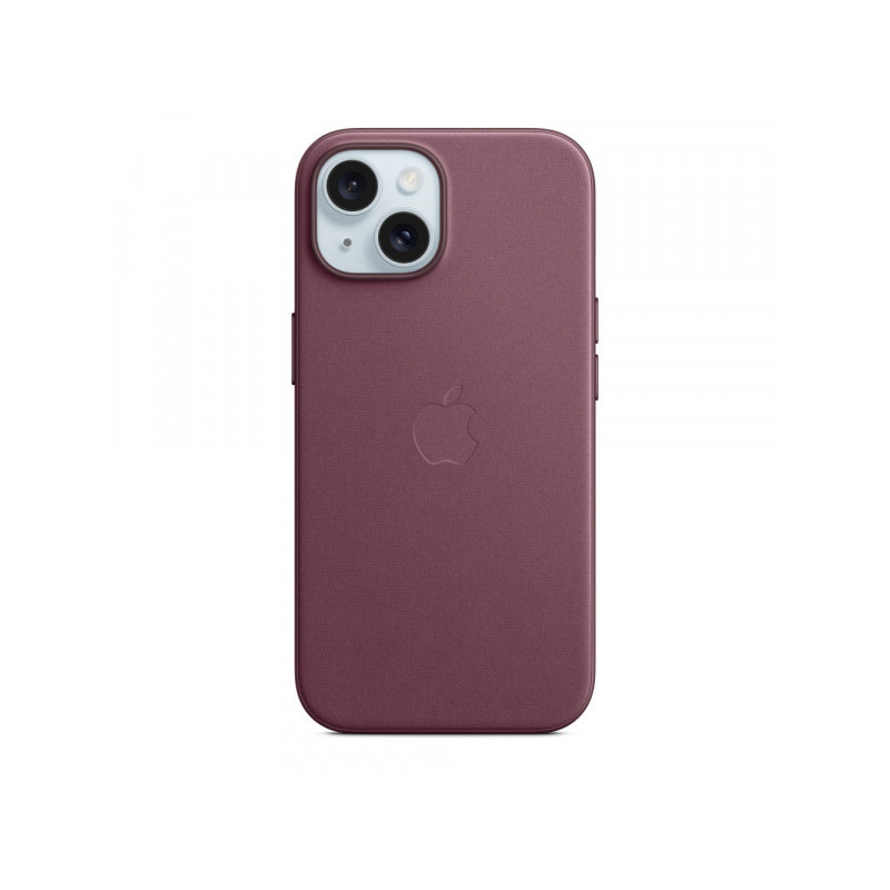 Apple iPhone 15 FineWoven Case with MagSafe Mulberry MT3E3ZM/A