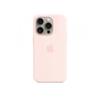 Apple iPhone 15 Pro Silicone Case with MagSafe Light Pink MT1F3ZM/A