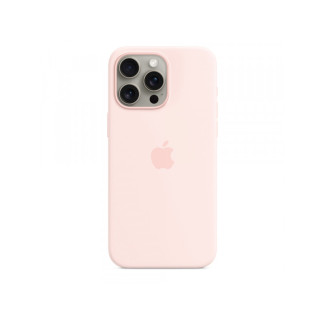 Apple iPhone 15 Pro Max Silicone Case with MagSafe Light Pink MT1U3ZM/A