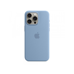 Apple iPhone 15 Pro Max Silicone Case with MagSafe Winter Blue MT1Y3ZM/A