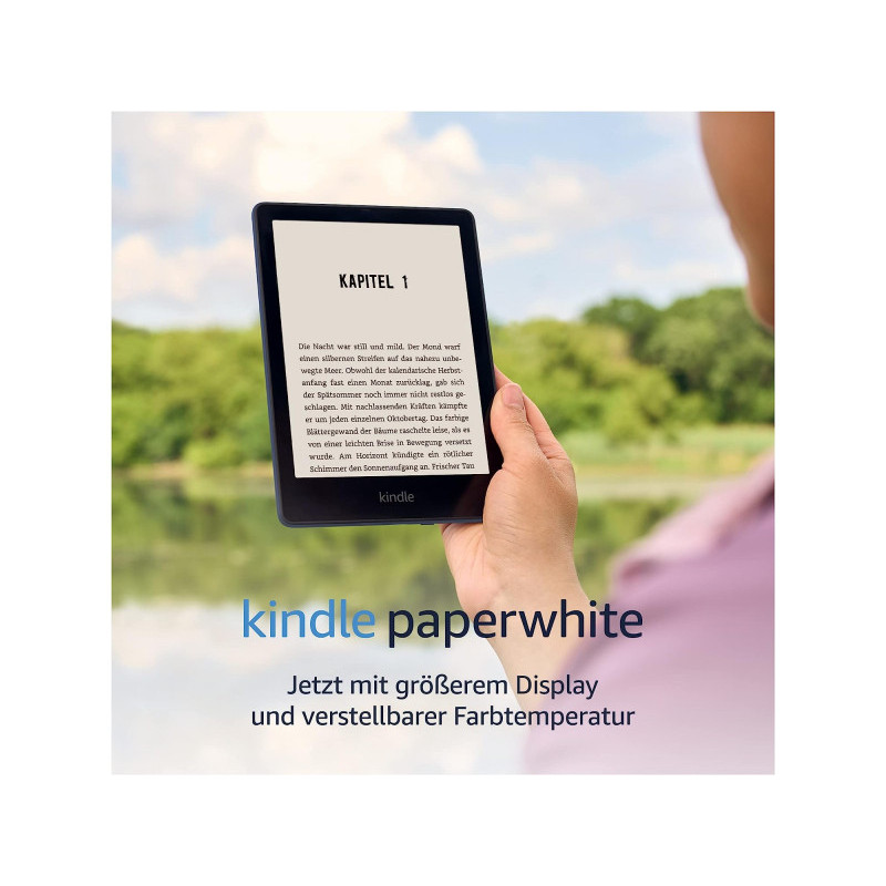 Amazon Kindle Paperwhite 6.8 16GB Blue New w/SO (2023) B095J41W29