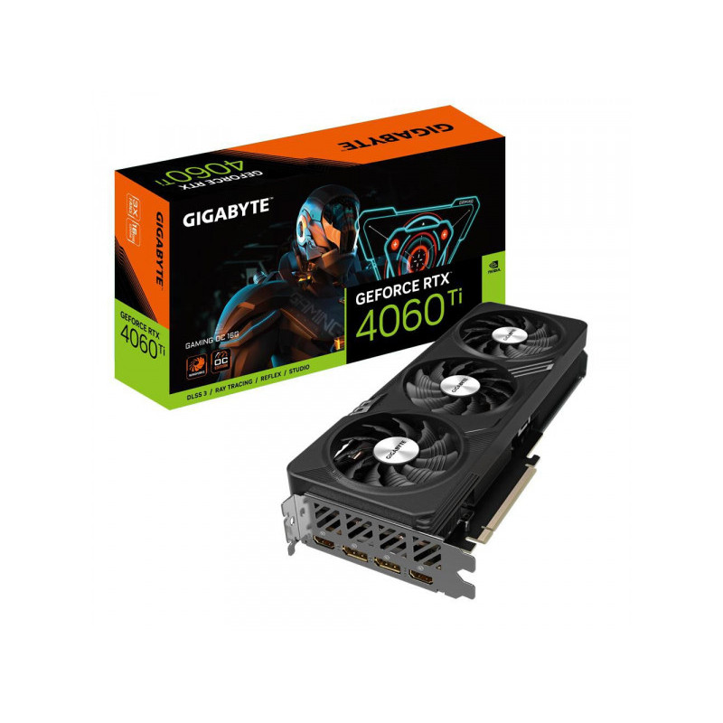 Gigabyte GeForce RTX 4060 Ti Gaming OC 16 GB GDDR6 GV-N406TGAMING