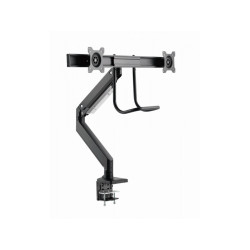 Gembird Desk Mounted Adjustable Monitor Arm for 2 Monitors MA-DA2-04