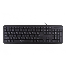 Gembird Standard Keyboard USB UA Layout Black KB-U-103-UA