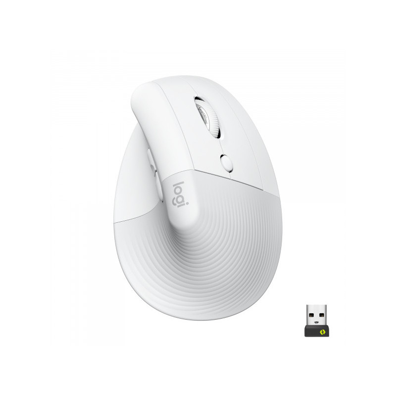 Logitech Mouse Lift Vertical White 910-006475