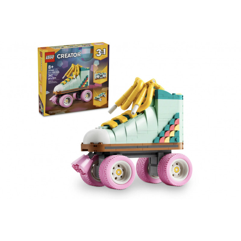 LEGO Creator 3 in 1 - Les patins à roulettes rétro (31148)